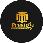 prestige logo map